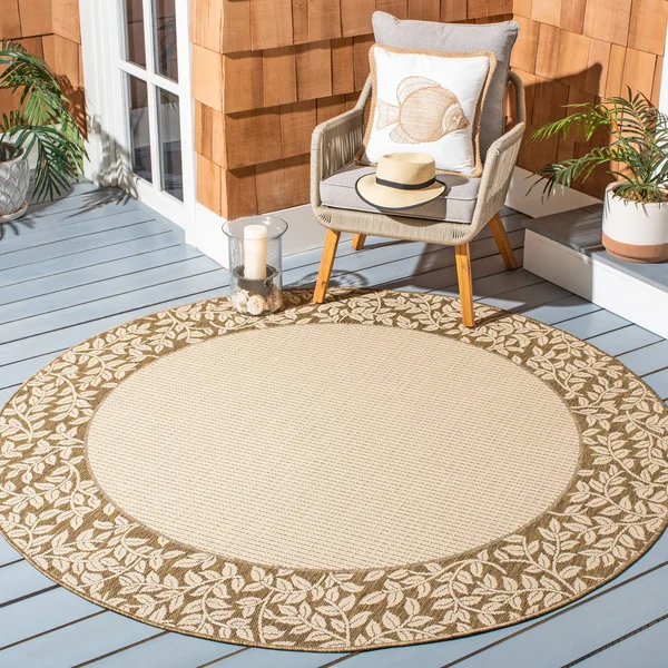 Safavieh Courtyard CY0727-3201 4&0x22 x 5&7x22 Natural - Terra Area Rug