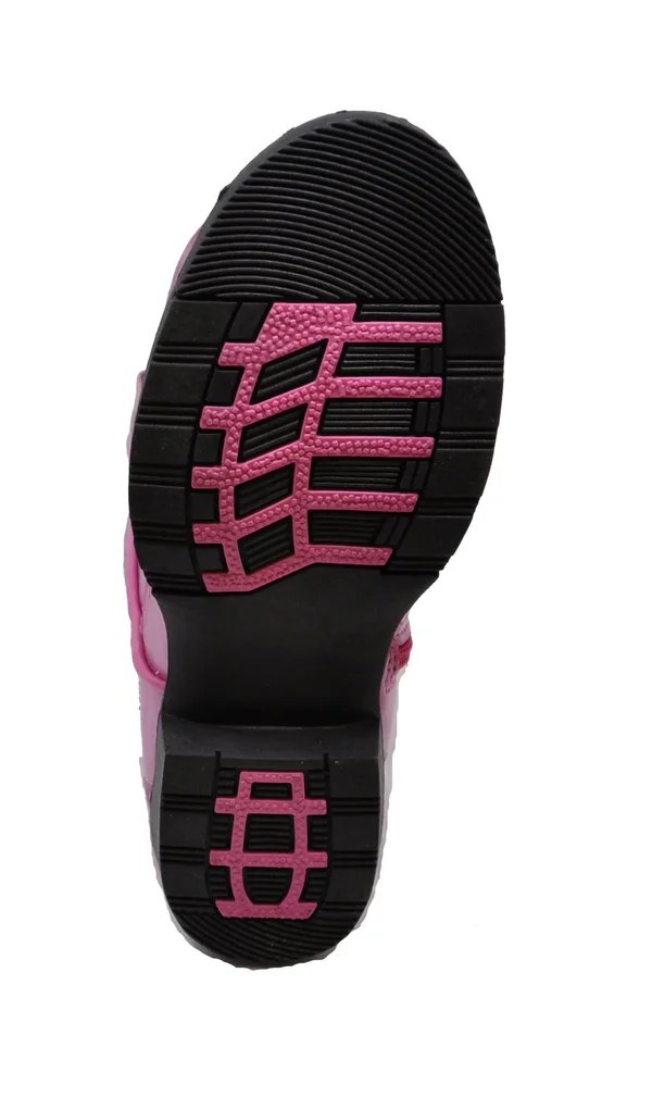 Smoky Mountain Western Boots Girls Austin Lights 1167 Pink