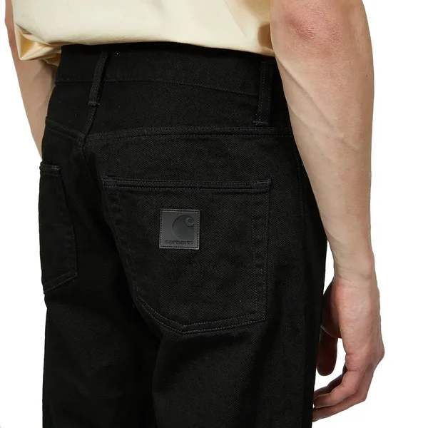 Carhartt WIP Klondike Pant Maitland Denim - 13.5 oz - Black Rinsed - 33/32 - Men