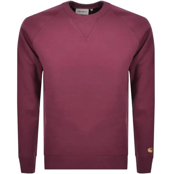 Carhartt WIP Chase Sweatshirt - Shiraz, Gold - 2XL - Men