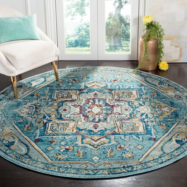 Safavieh Savannah 632 Navy - Creme 9& x 12& Rug