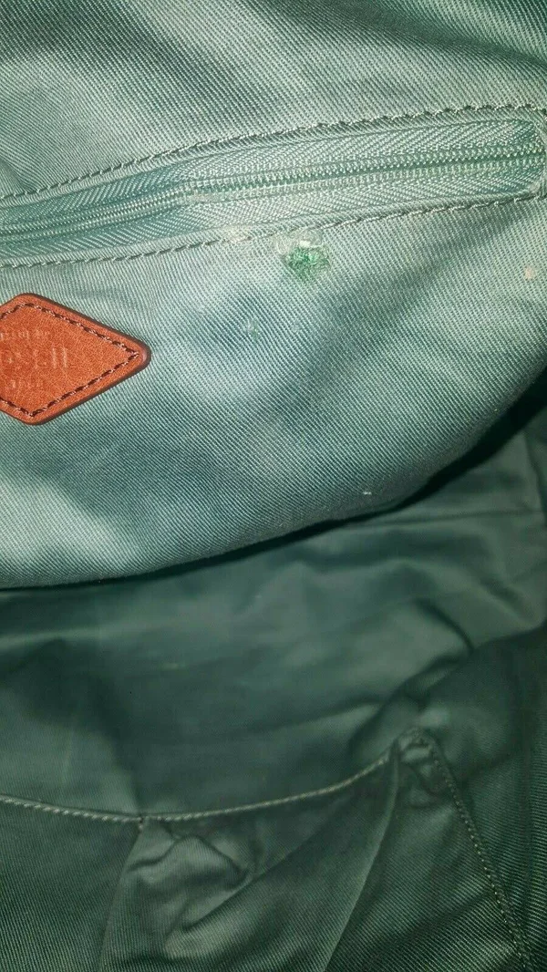 Fossil Rachel Tote - Teal Green
