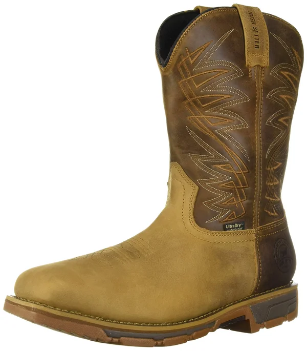 Irish Setter Men's Marshall Waterproof Western Boots - Brown