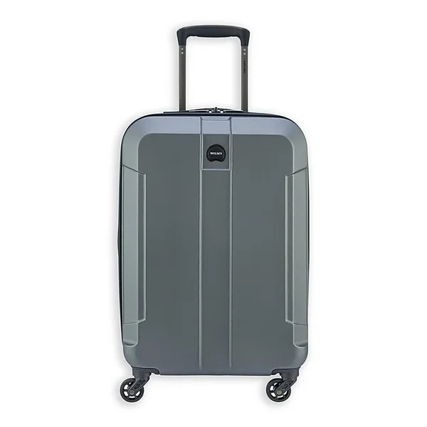 Delsey Paris Depart 2.0 21x22 Hardside Spinner Carry on Luggage in Graphite