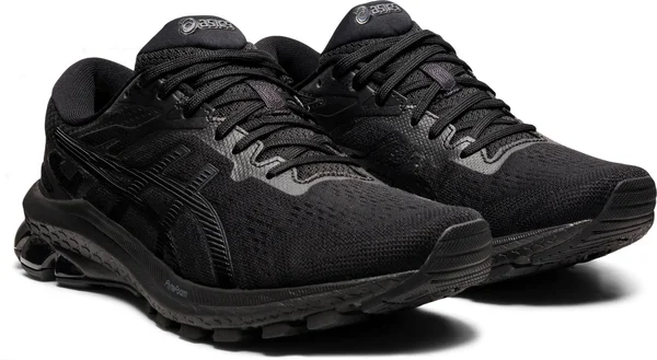 Asics GT 1000 10 Womens Running Shoes - Black-8.5