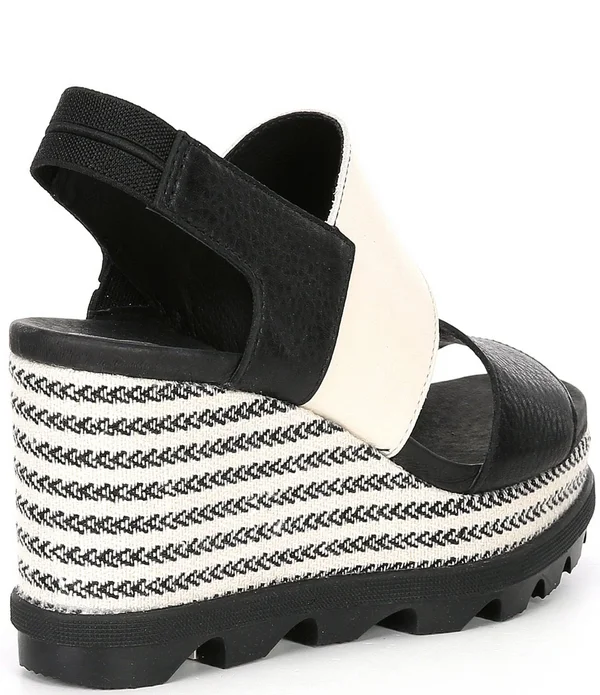 Sorel Women's Joanie II Slingback Wedge Sandals - Black