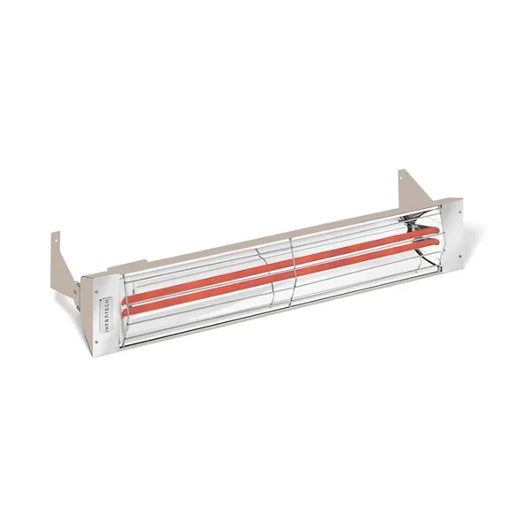 Infratech WD-Series 39x22 4000W Dual Element Electric Infrared Patio Heater - 480V - Beige - WD4048BE