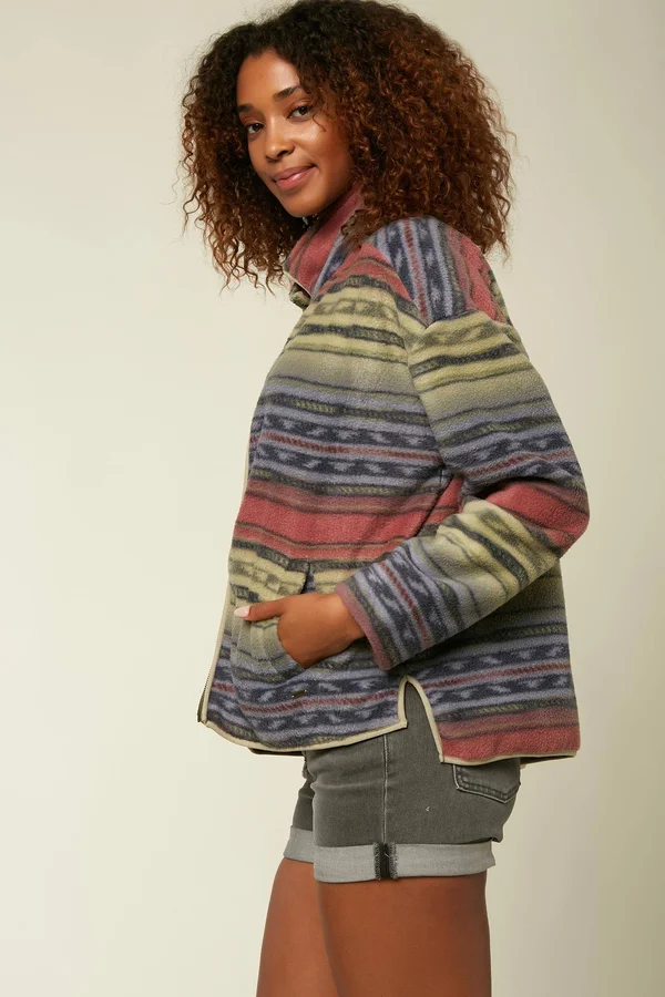 Oneill Anderson Printed Supersherpa Jacket Multi L
