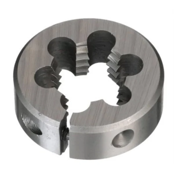 Qualtech Dwth3-13812 1-3/8-12 3x22 OD HSS Round Adjustable Die