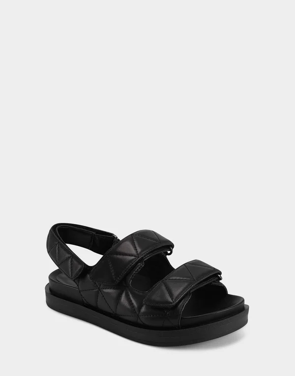 Women's Aerosoles Lamirca Sandal - Black Leather - Size 8