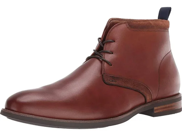 Florsheim Uptown Plain Toe Chukka Boot 11 Men's Cognac