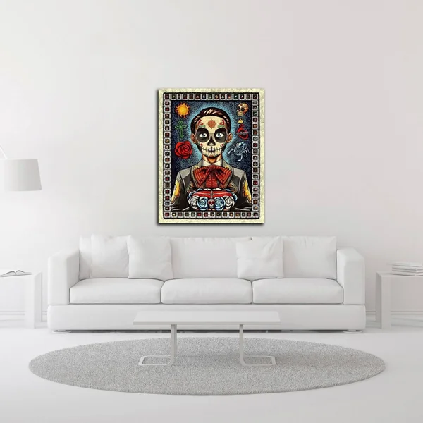 Tangletown Fine Art 16x22 x 12x22 Muerto by Nicholas Ivins Print on Canvas