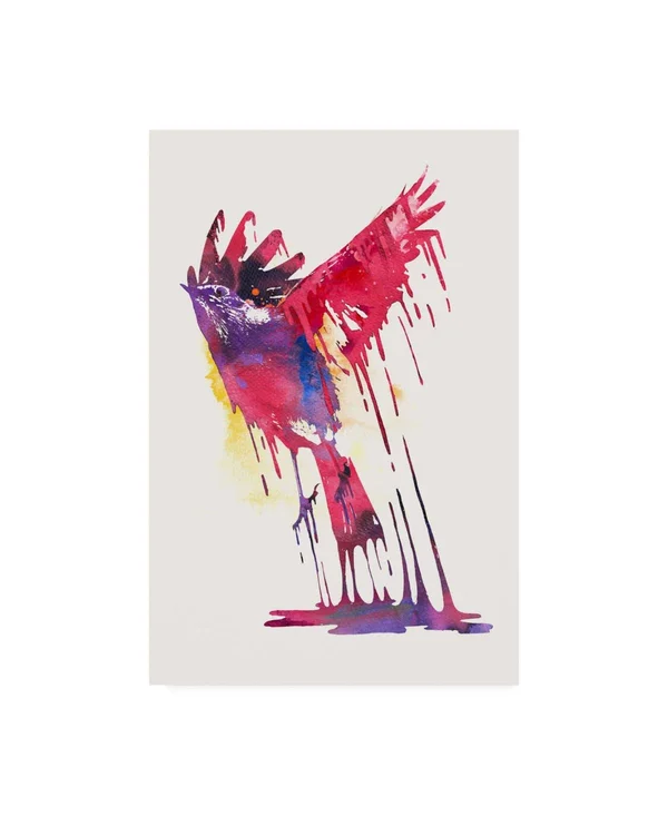 Trademark Art Robert Farka 'The Great Emerge Bird' Canvas Art