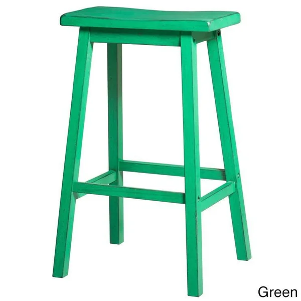 Acme Gaucho Counter-Height Stool - Antique Oak, Set of 2