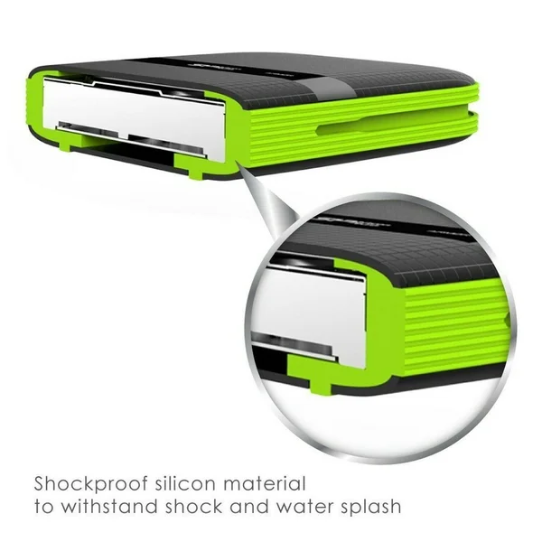 Silicon Power 1TB Black Rugged Portable External Hard Drive Armor A60 - Shockproof USB 3.0 for PC, Mac, Xbox and PS4