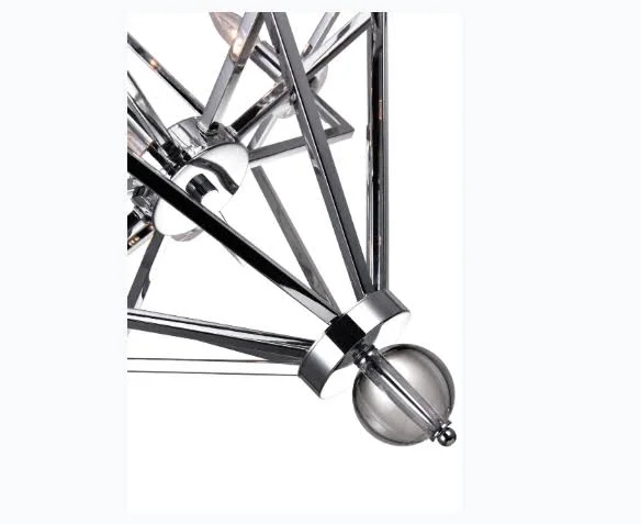 CWI Lighting Eternity 12 Light Chandelier - Chrome