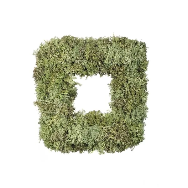 Vickerman 15.5 Reindeer Moss Square-Dark Green