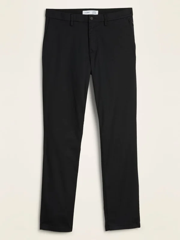 Old Navy Men's Slim Built-in Flex Ultimate Tech Pants - Black Jack - Tall Size 32W