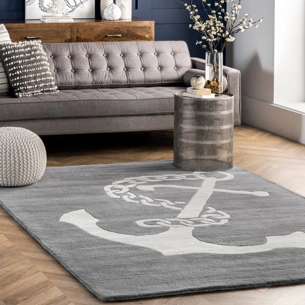 nuLOOM Hand Tufted Set Sail Area Rug, Size: 5& x 8&