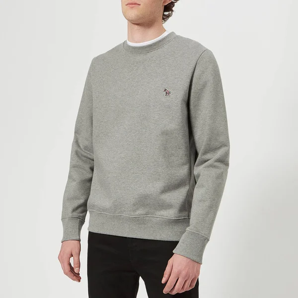 PS by Paul Smith Crew Neck Zebra Sweatshirt Colour: Grey - Size: XXL