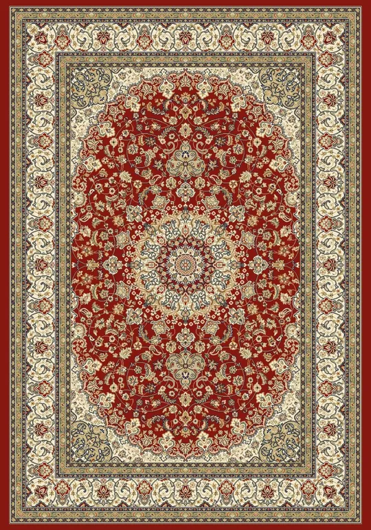 Dynamic Rugs Ancient Garden 57119 Rug, 7&10x22 Round, Grey/Cream