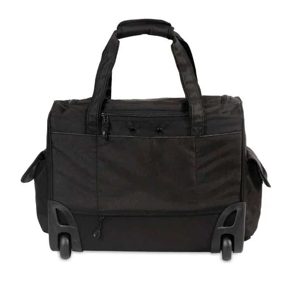 J World New York Donna Rolling Travel Tote, Night Bloom, One Size