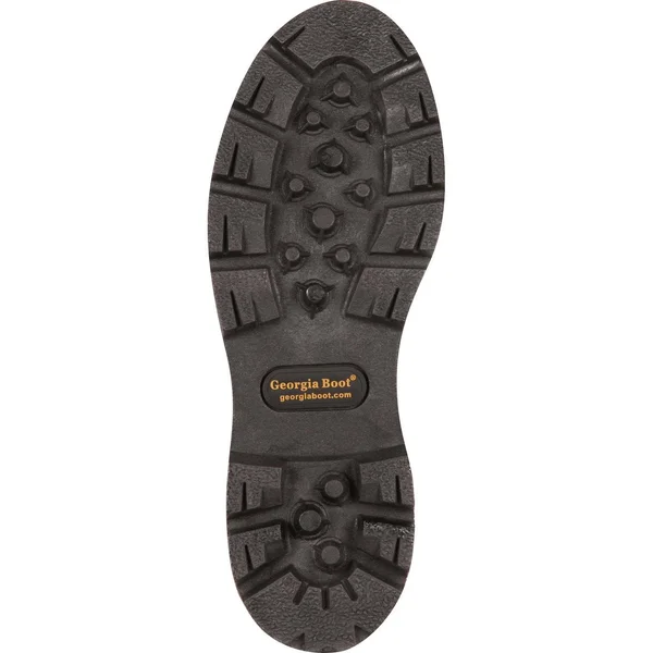 Georgia Boot Men's 6 in. Homeland Waterproof Work Boot, G106, Brown