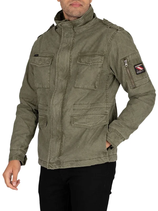 Superdry - M5010351A - Green, M