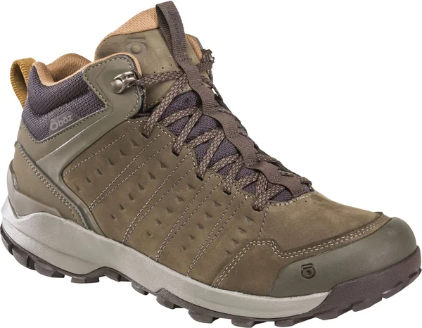 Oboz Sypes Mid Leather B-Dry Hiking Shoe - Men's Cedar Brown - 11