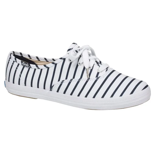 Keds Champion Breton Stripe Women's Shoes White/Navy : 11 B