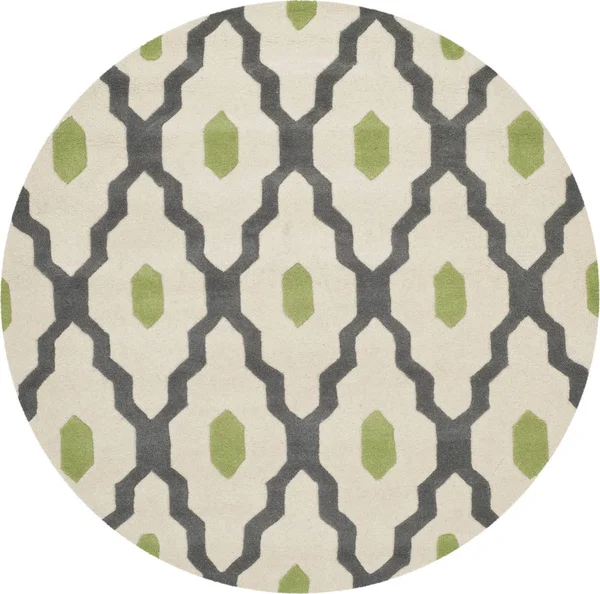 Safavieh 3& x 5& Chatham CHT748D Ivory - Dark Grey Rug