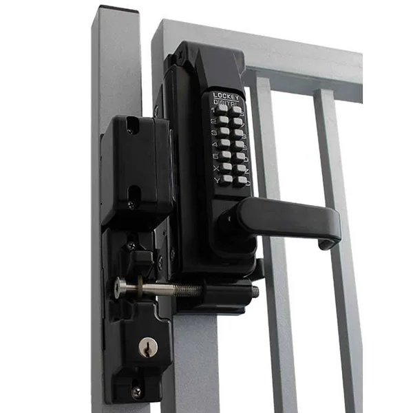 Lockey Sumo GL2 Surface Mount Gate Lock, Satin Chrome Marine