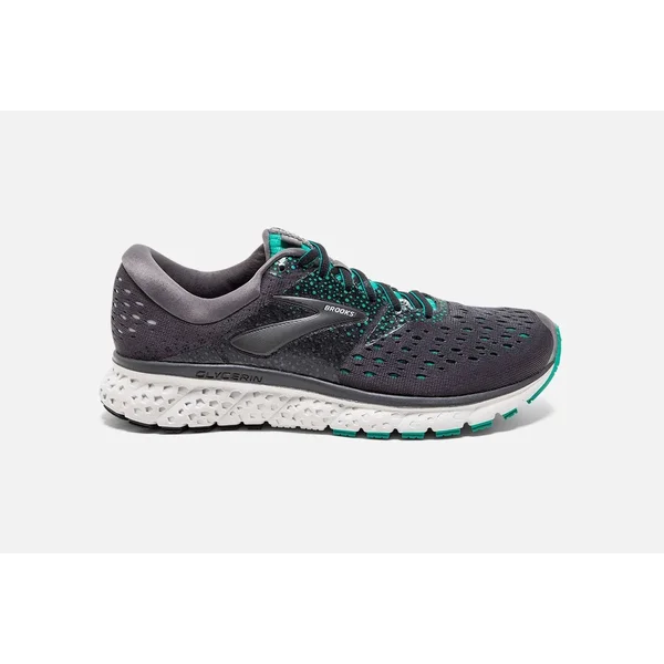 Brooks Women's Glycerin 16 - Ebony - Green - Black - 7 - D