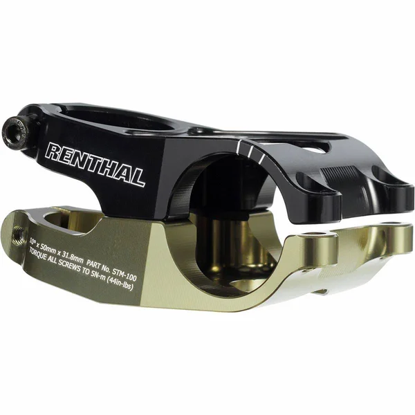 Renthal Duo Stem Black/Gold, 50mm
