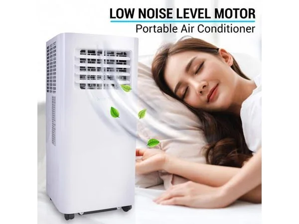Serenelife SLPAC105W 300 Square Feet 10000 BTU Portable Air Conditioner w/Remote