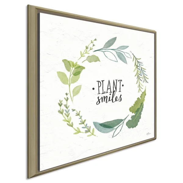 Janelle Penner Fine Herbs II Giclee Stretched Canvas Wall Art - 27.5x22 x 27.5x22