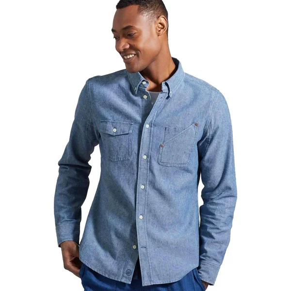 United by Blue Utility Shirt - Men's Blue - M
