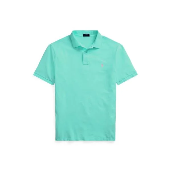 Ralph Lauren Men's The Iconic Mesh Polo Shirt - Size 4X Big in Sunset Green