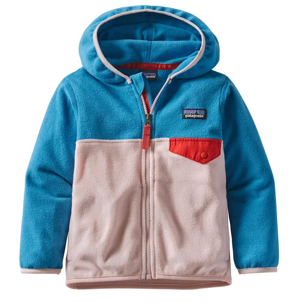 Patagonia Baby Micro D Snap-T Jacket Seafan Pink, 3T