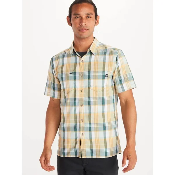 Marmot Innesdale Short-Sleeve Shirt - Men's Botanical Garden, XXL
