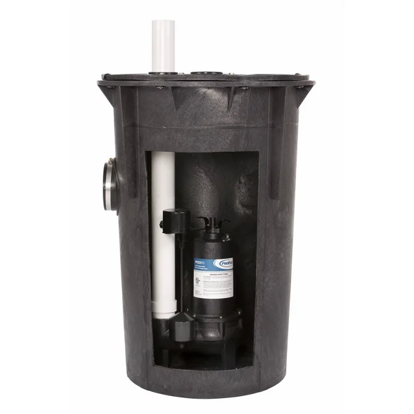PROFLO PF93020 1/2 HP Simplex Sewage Pump Kit, White