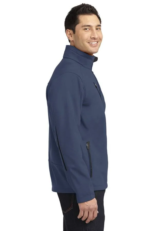 Port Authority J324 Welded Soft Shell Jacket 4XL Dress Blue Navy