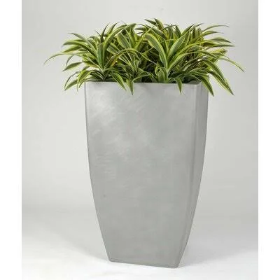 Giffard Plastic Pot Planter Orren Ellis Color: Navy Blue, Size: 42x22 H x 24x22 W x 24x22 D