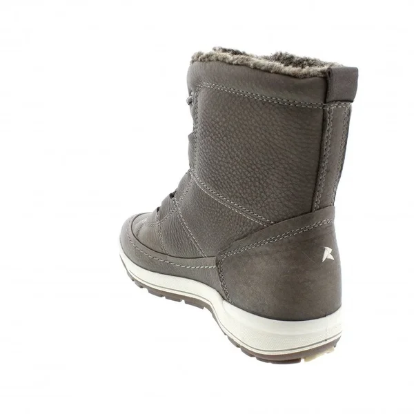 Ecco Trace Lite Grey Nubuck Womens Snow Boots 38 EU