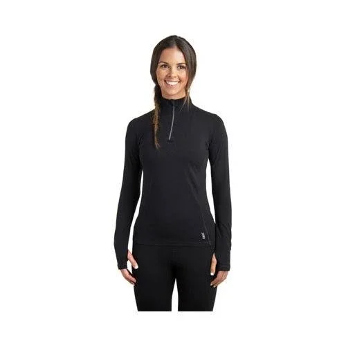 Tasc Performance Women's Sideline 1/4-Zip - Black