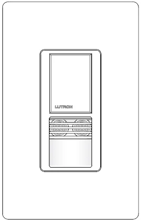 Lutron MS-A102-SG Maestro Dual Technology Occupancy Sensor Switch - Sea Glass