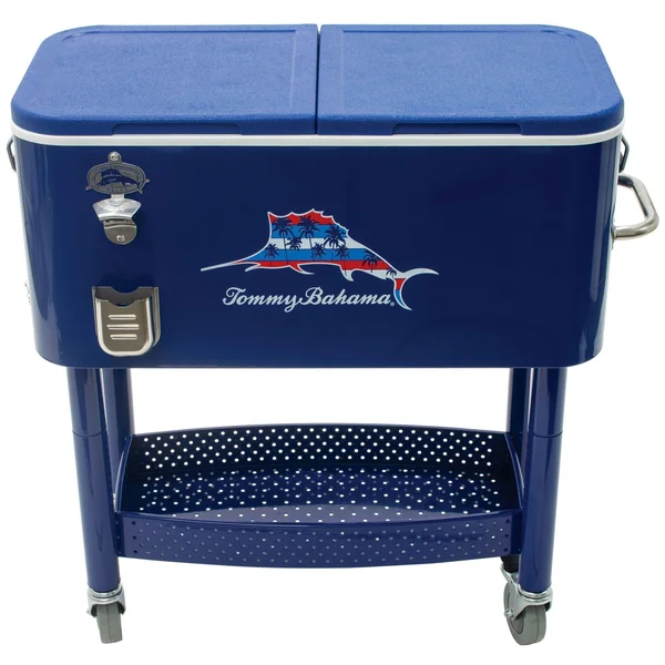 Tommy Bahama 77-Qt. Heavy Duty Rolling Cooler