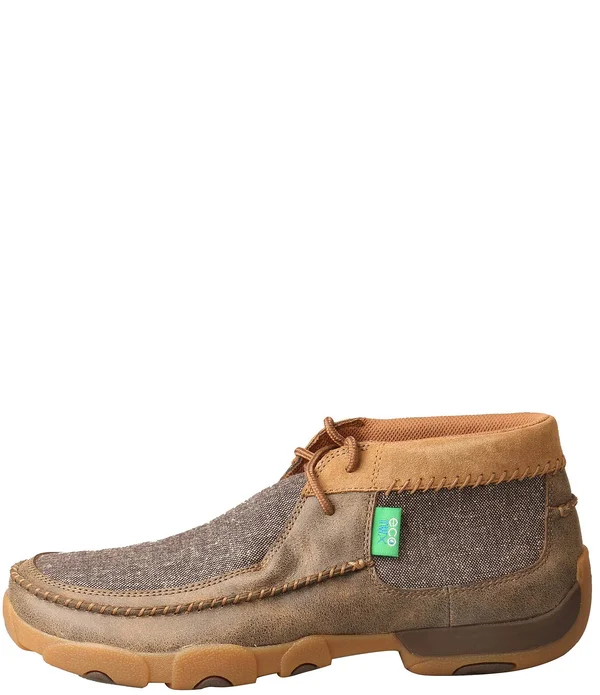 Twisted x Men's Chukka Driving Moc - Bomber & Dust