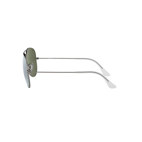 Ray-Ban Aviator Gunmetal Sunglasses - Gunmetal Frames/Gray Flash Lenses