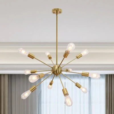 Nasser 12 - Light Sputnik Sphere Chandelier Corrigan Studio